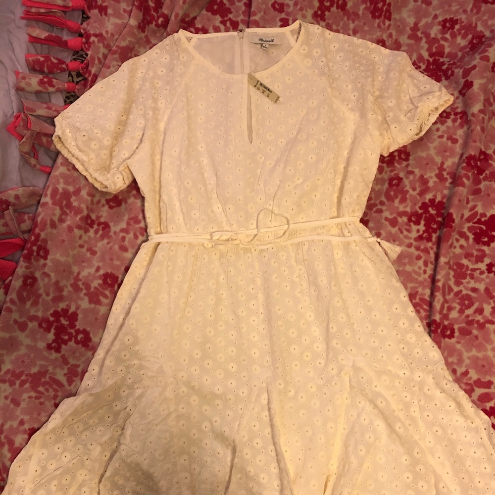 Madewell Tassel Tie Dress